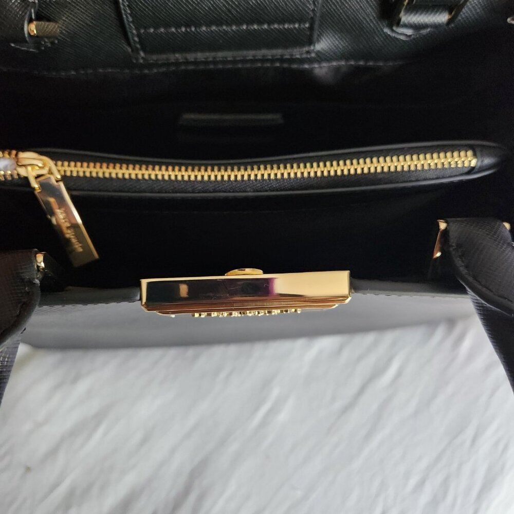 Kate Spade Black Reegan Satchel 7pc Set NWT - Picture 8 of 17